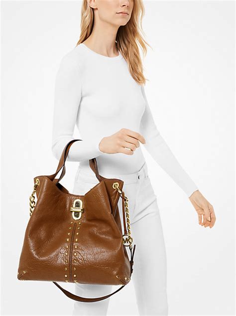 uptown astor legacy michael kors|Uptown Astor Legacy Large Leather Shoulder Tote Bag .